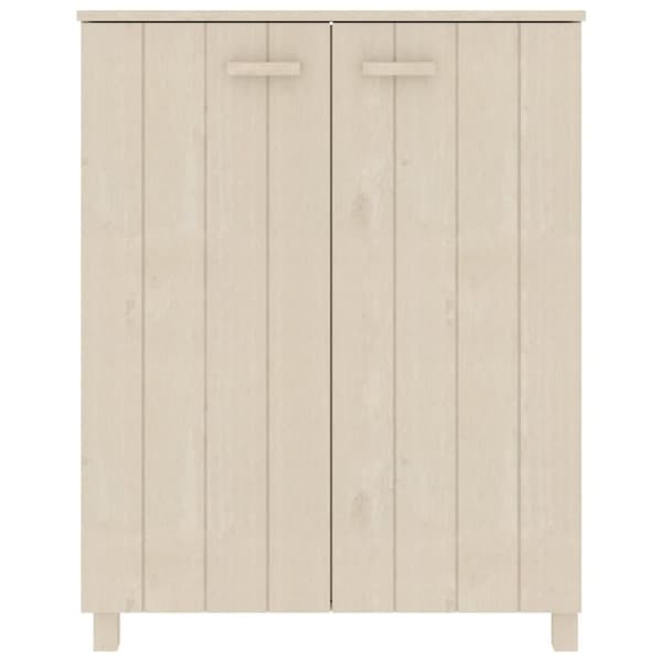 Kenkähyllyt & -telineet - Living Kenkäkaappi HAMAR hunajanruskea 85x40x108 cm täysi mänty