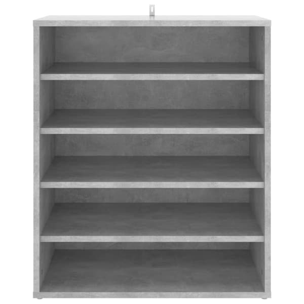 Kenkähyllyt & -telineet - Living Kenkäkaappi betoninharmaa 60x35x70 cm tekninen puu