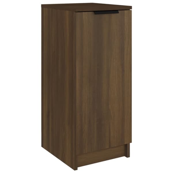 Skoopbevaring - Living skoskab 30x35x70 cm konstrueret træ brun egetræsfarve