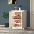 Miniatyrbillede 4 af 11: Skoopbevaring - Living skoreol 60x35x80 cm massivt fyrretræ hvid