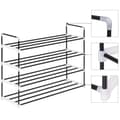 Miniatyrbillede 4 af 8: Skostativ med 4 hylder metal og plastik sort - Skostativ - Skostativer - Home & Living