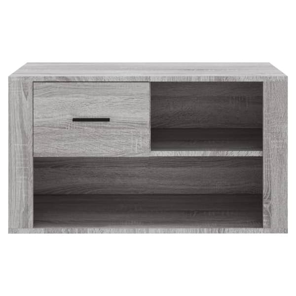 Skoskab 80x35x45 cm konstrueret træ grå sonoma-eg - Skoreol - Skoreoler - Home & Living