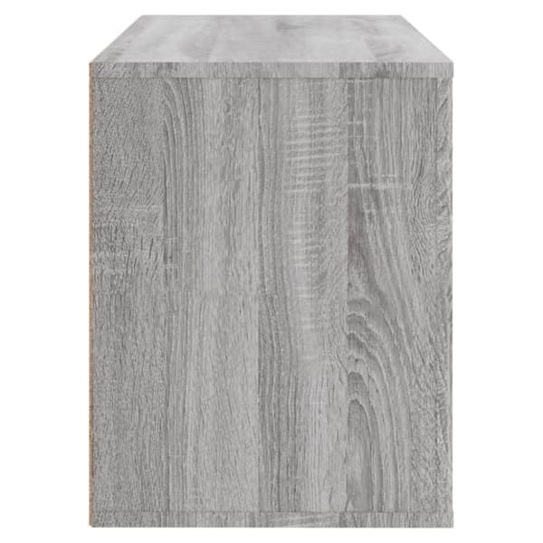 Skoskab 80x35x45 cm konstrueret træ grå sonoma-eg - Skoreol - Skoreoler - Home & Living