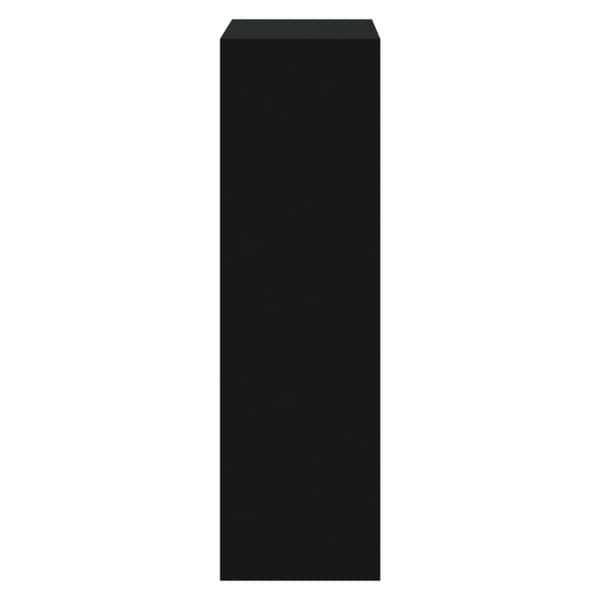 Skoskåp svart 63x24x81 cm konstruerat trä - Skohylla - Skohyllor - Home & Living