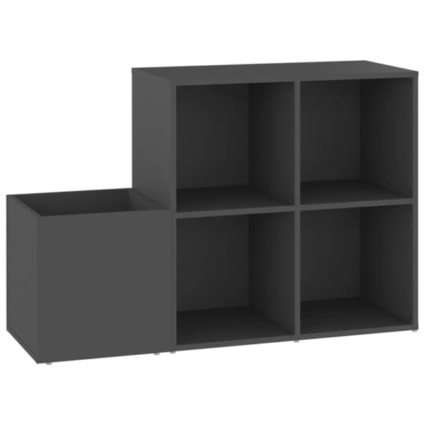 Eteisen kenkäkaappi harmaa 105x35,5x70 cm tekninen puu - Kenkäkaappi - Kenkäkaapit - Home & Living