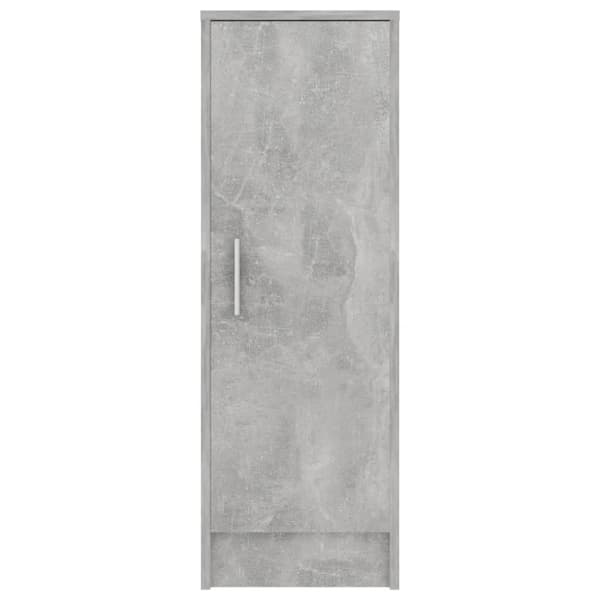 Skoskab 32x35x92 cm spånplade betongrå - Skoskab - Skoskabe - Home & Living