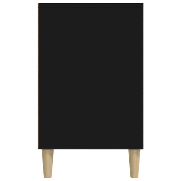 Skoreol 102x36x60 cm konstrueret træ sort - Skoreol - Skoreoler - Home & Living