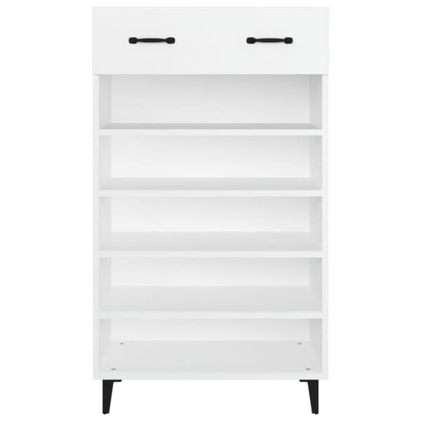 Skoreol 60x35x105 cm konstrueret træ hvid - Skoreol - Skoreoler - Home & Living