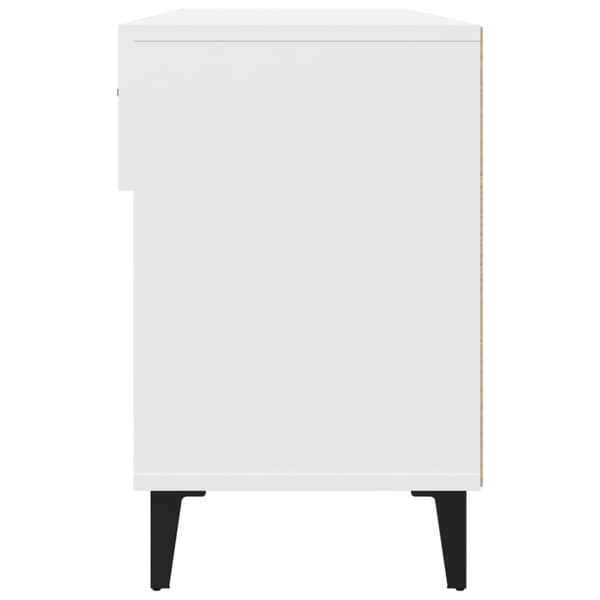 Skoreol 102x35x55 cm konstrueret træ hvid - Skoreol - Skoreoler - Home & Living