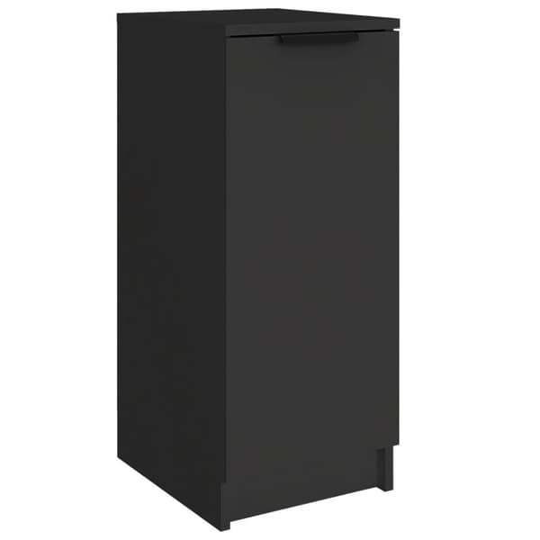 Skoskab 30x35x70 cm konstrueret træ sort - Skoreol - Skoreoler - Home & Living