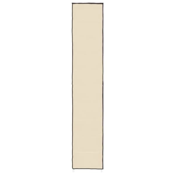 Skoskåp Grädde 60x30x166 cm tyg - Skohylla - Skohyllor - Home & Living