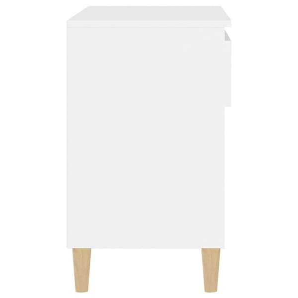 Skoskåp vit 70x36x60 cm konstruerat trä - Skohylla - Skohyllor - Home & Living