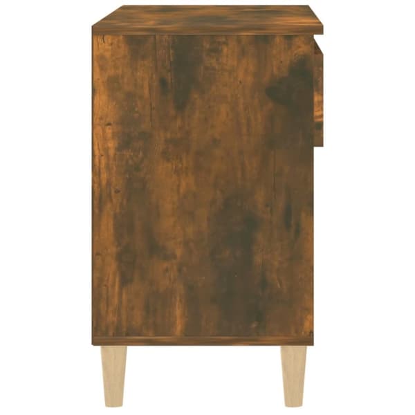 Skoskab 70x36x60 cm konstrueret træ røget egetræsfarve - Skoreol - Skoreoler - Home & Living