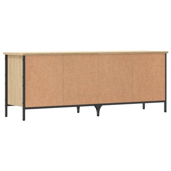 Skoreol 131x35x50 cm konstrueret træ sonoma-eg - Skoreol - Skoreoler - Home & Living