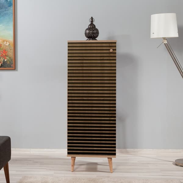 Chic Home Fia C kenkäkaappi 50x38xK135 cm, ruskea