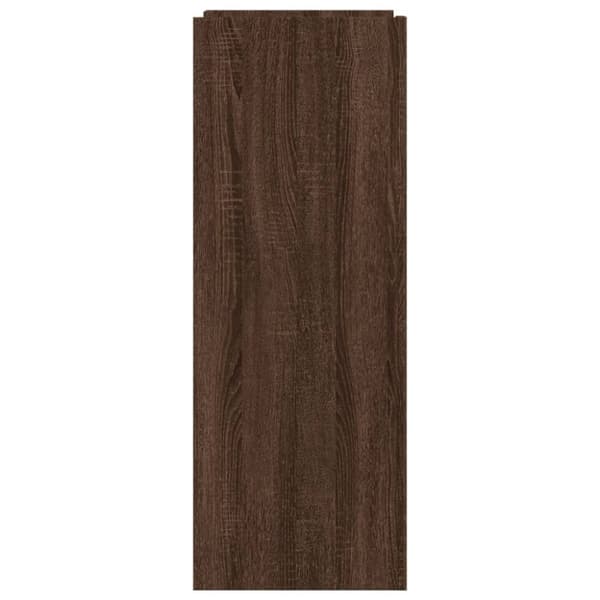 vidaXL Kenkäkaappi ruskea tammi 52x37,5x100 cm tekninen puu