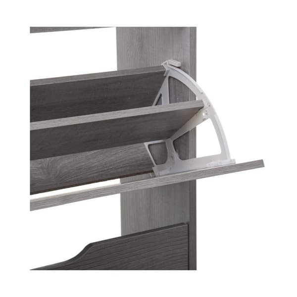 Skostativ 5five Simply Smart Lysegrå Træ 115 x 60 x 24 cm