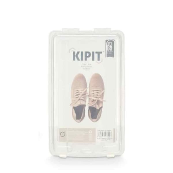 Stapelbar skokartong Transparent Plast 19 x 10,5 x 33 cm (12 antal)