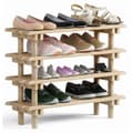 Miniatyrbillede 2 af 3: Skostativ Astigarraga Evolution Natur Fyrretræ Kan stables 30 x 25,9 x 75 cm