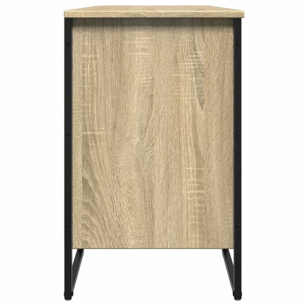 skoreol 90x38x61,5 cm konstrueret træ sonoma-eg