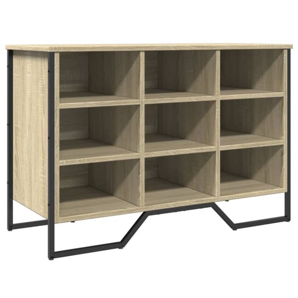 skoreol 90x38x61,5 cm konstrueret træ sonoma-eg