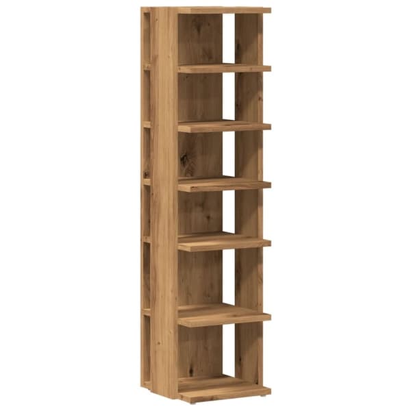 vidaXL skoskab 28x27x102 cm konstrueret træ kunsteg