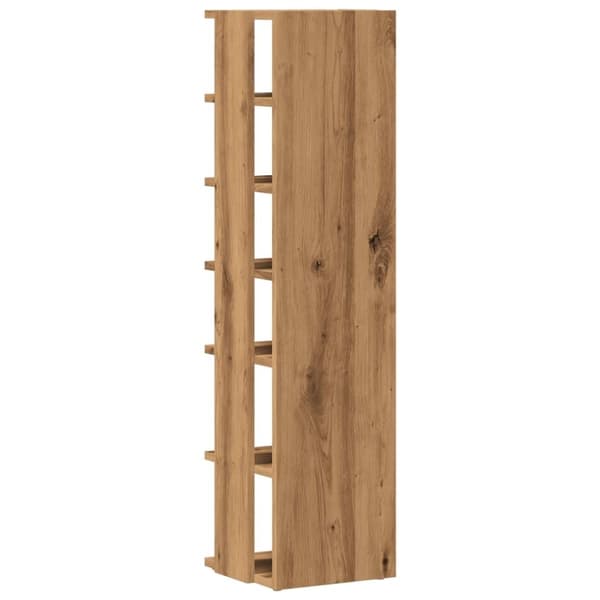vidaXL skoskab 28x27x102 cm konstrueret træ kunsteg