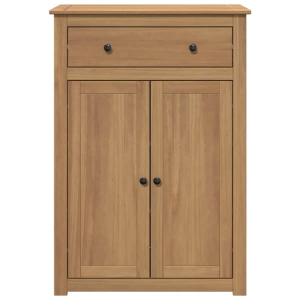 vidaXL skoskab Panama 80x40x114 cm massivt fyrretræ