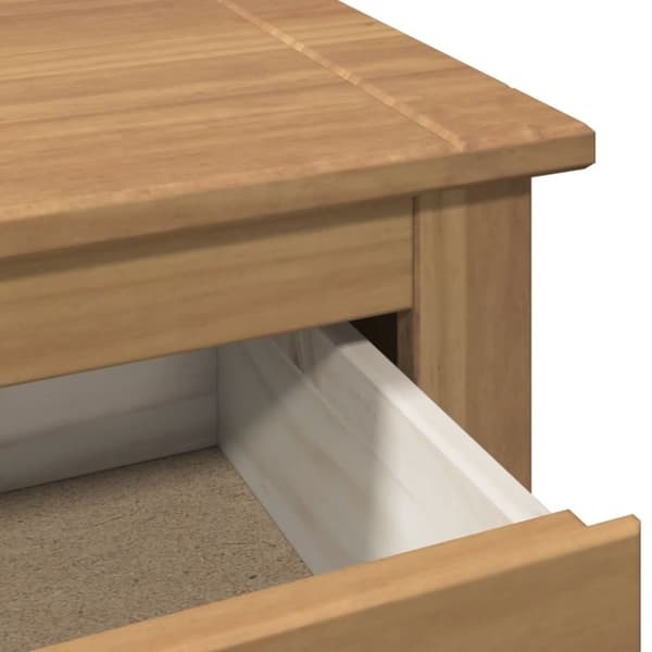 vidaXL Skoskap Panama 80x40x114 cm heltre furu