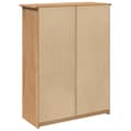 Miniatyrbilde 8 av 11: vidaXL Skoskap Panama 80x35x105 cm heltre furu