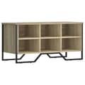 Miniatyrbilde 3 av 10: vidaXL Skohylle sonoma eik 90x38x45,5 cm konstruert tre
