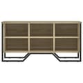 Miniatyrbilde 5 av 10: vidaXL Skohylle sonoma eik 90x38x45,5 cm konstruert tre