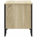 Miniatyrbilde 6 av 10: vidaXL Skohylle sonoma eik 90x38x45,5 cm konstruert tre
