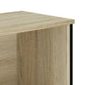 Miniatyrbilde 8 av 10: vidaXL Skohylle sonoma eik 90x38x45,5 cm konstruert tre