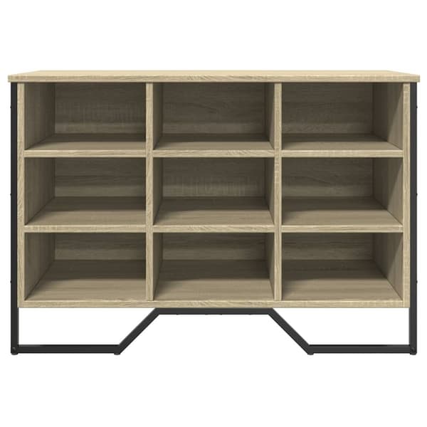 vidaXL skoreol 90x38x61,5 cm konstrueret træ sonoma-eg