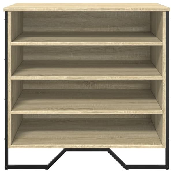 vidaXL skoreol 80x38x78 cm konstrueret træ sonoma-eg
