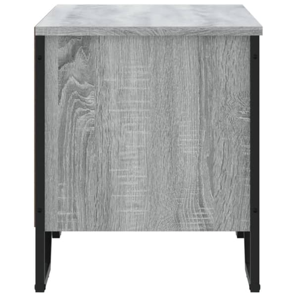 vidaXL skoreol 90x38x45,5 cm konstrueret træ grå sonoma-eg