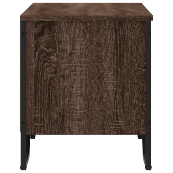 vidaXL Kenkäkaappi ruskea tammi 90x38x45,5 cm tekninen puu
