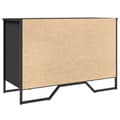 Miniatyrbild 7 av 10: vidaXL Skoskåp svart 90x38x61,5 cm konstruerat trä