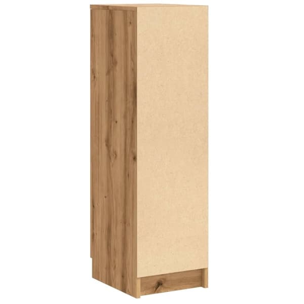 vidaXL Kenkäkaappi artesaani tammi 29,5x35x100,5 cm tekninen puu