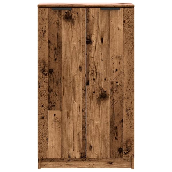 vidaXL Kirjahylly vanha puu 59x35x100,5 cm lastulevy