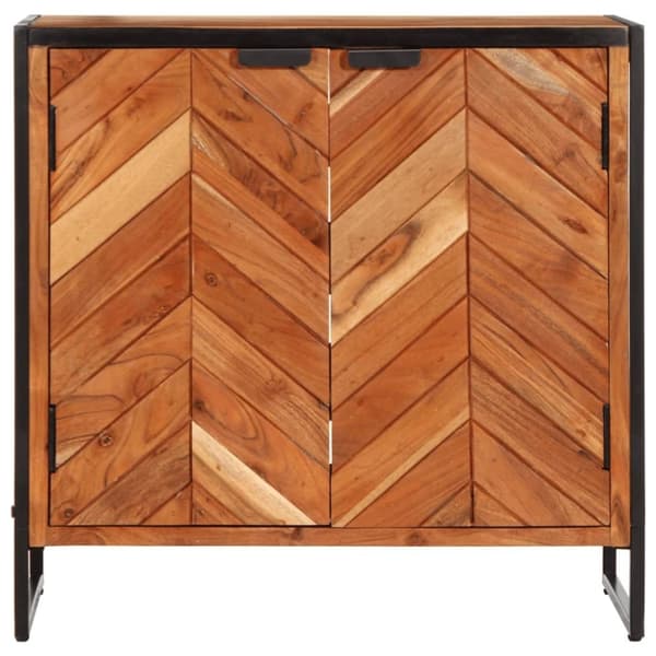 vidaXL Skoskap 67x38x65 cm heltre akasie