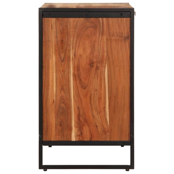 vidaXL Skoskap 67x38x65 cm heltre akasie