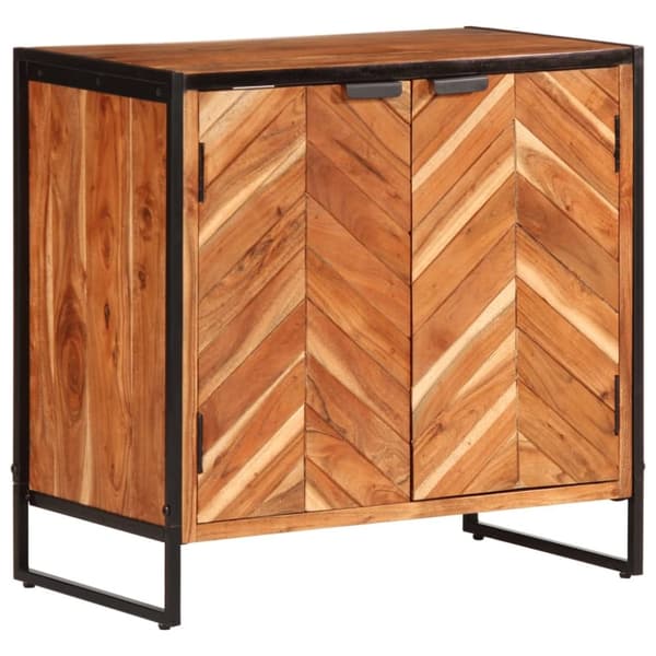 vidaXL Skoskap 67x38x65 cm heltre akasie