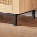 Miniatyrbillede 9 af 9: Rootz Skoskab - Skostativ - Skoopbevaring - PVC Rattan - Industrielt look - 110cm x 49cm x 40cm