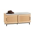 Miniatyrbillede 1 af 9: Rootz Skoskab - Skostativ - Skoopbevaring - PVC Rattan - Industrielt look - 110cm x 49cm x 40cm