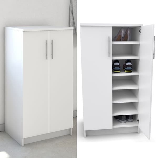 Vicco Dalia skoskåp, Vit, 56 x 108 cm