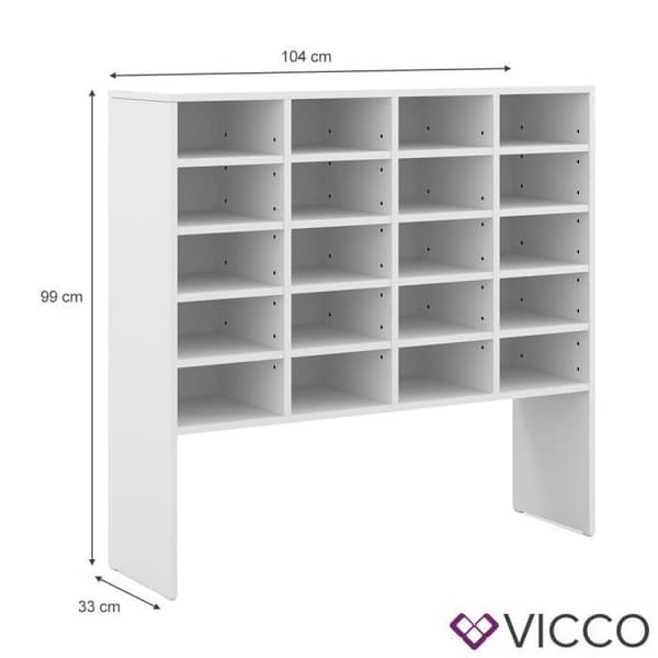 HERMIA VICCO skoskåp, möbler, skoställ, skoförvaring, hylla