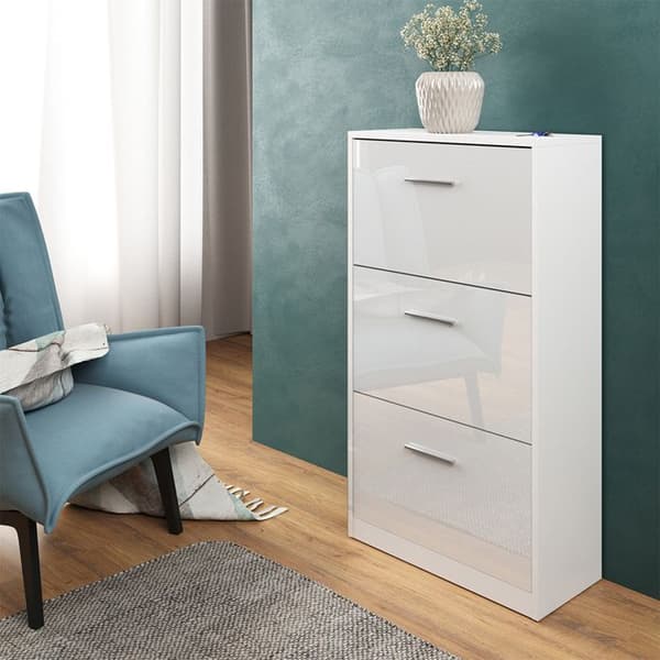 Vicco Gizmo Skolåda, Vit Högglans, 59 x 105 cm