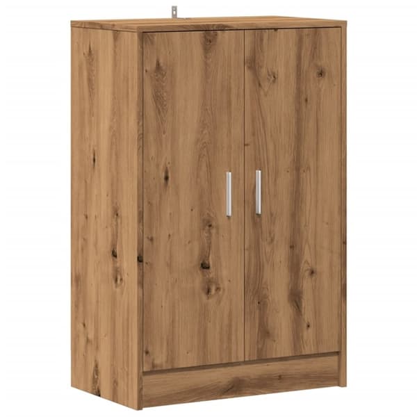 vidaXL skoskab 60x35x92 cm konstrueret træ kunsteg